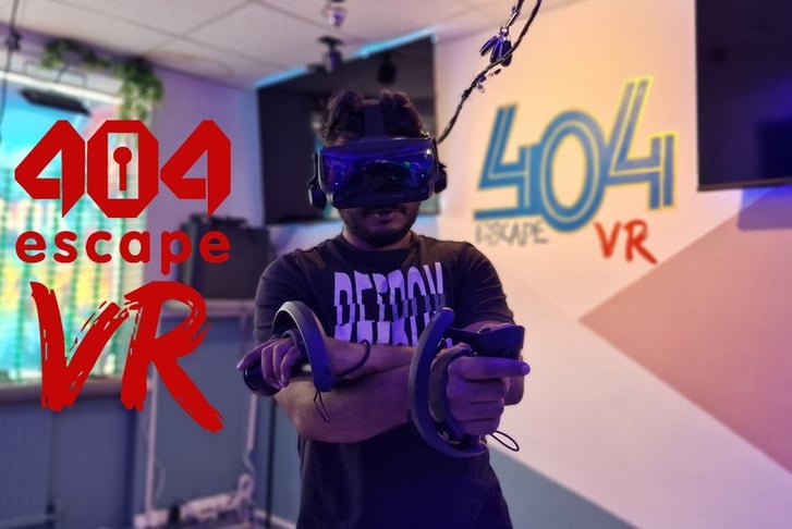 VR Room for 1 or 2 - 404 Escape - Birmingham