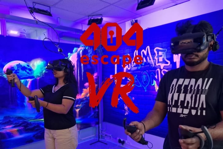 VR Room for 1 or 2 - 404 Escape - Birmingham