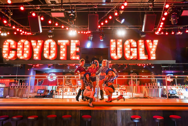 Coyote Ugly - Ultimate Party Table Package - 6 Locations