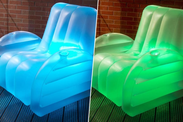 Mattress Shed - Starlite Luna Inflatable LED Chair copy