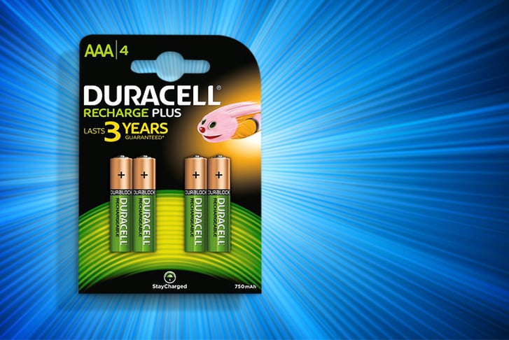 WOW DIRECT - Duracell Rechargeable AAA Batteries copy