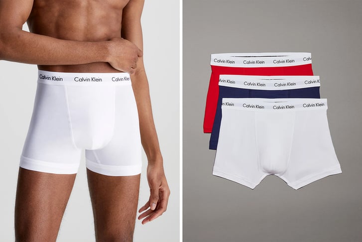 Calvin klein cotton trunks best sale