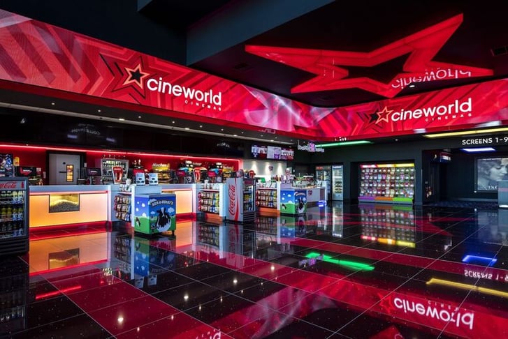 Cineworld Cinema Tickets for 2: Deadpool & Wolverine, Inside Out 2 & More at 25 Locations