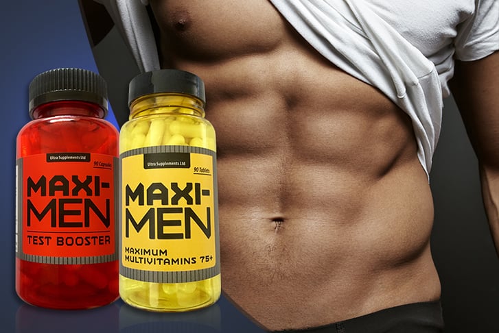 Ultra Supplements - Maxi Men Max strength testosterone