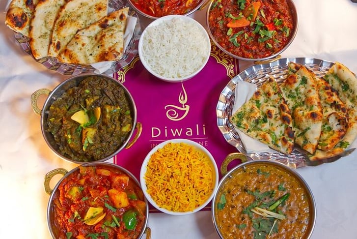 Two Course Indian Meal for Two at Diwali Indian Cuisine, Belfast - 4