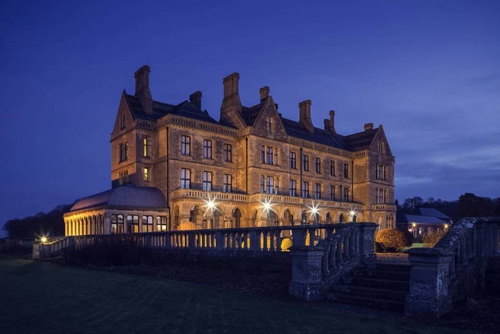 Walton Hall Nightime