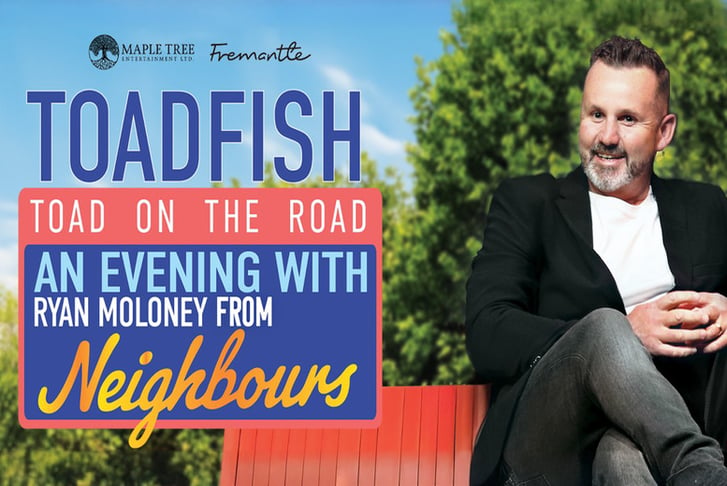 Toad on the Road - 26 Sept 2024 - Neighbours Star Ryan Moloney