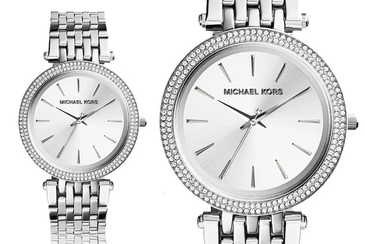 Michael kors watch darci silver hotsell