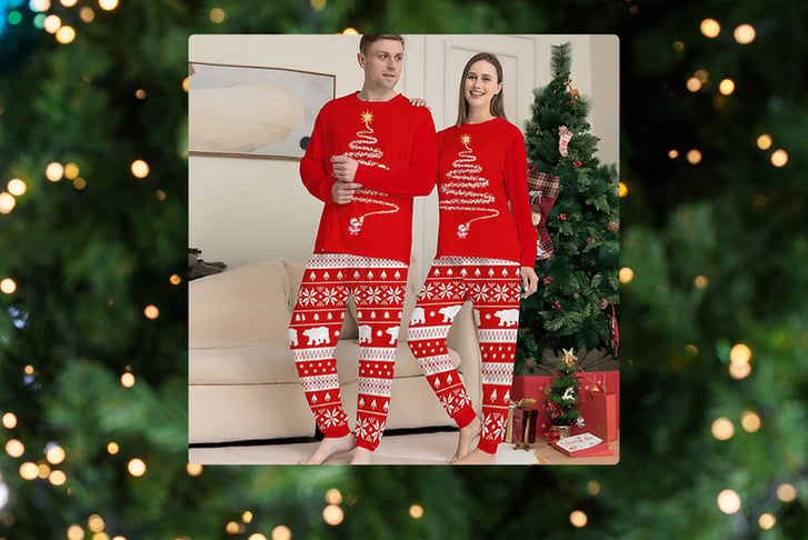 Matching-Christmas-Family-Pajamas-Sleepwear-Set-5