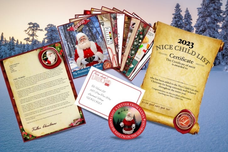 Premium Personalised Letter from Santa (2)