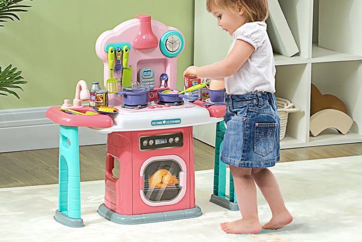 Pink toddler kitchen online