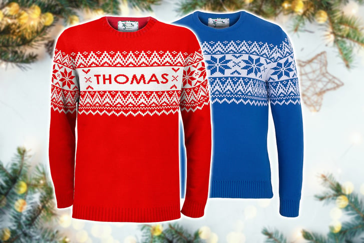 Personalised-Hand-Made-Nordic-Christmas-Jumper-1