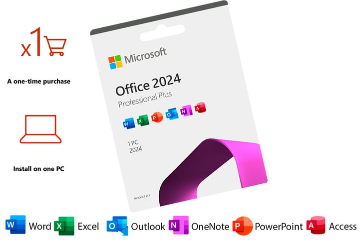 Microsoft Office Professional Plus 2024 - Softmall