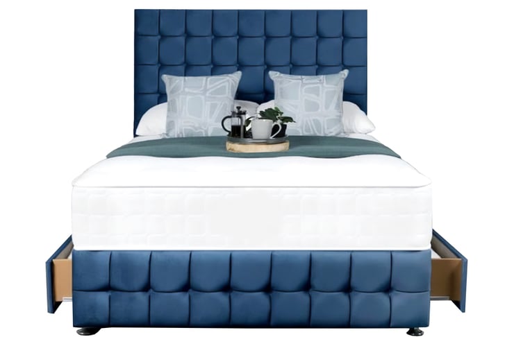 Royal-Blue-Luxury-Plush-Velvet-Divan-Bed-2