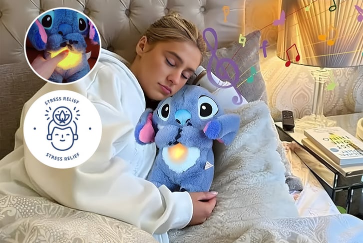 Lilo & Stitch Inspired Babies' LED Plush Music Doll with Sensory Breathing  Offer - LivingSocial