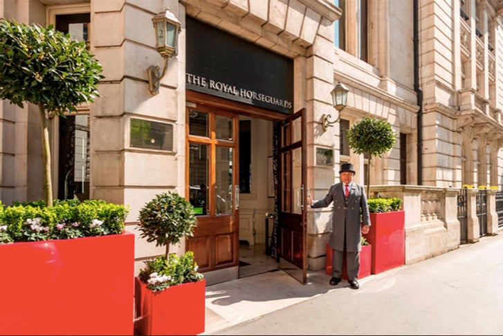 5* The Royal Horseguards Hotel Afternoon Tea with Wine or Cocktail 