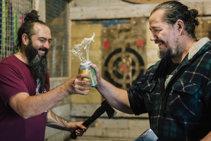 1hr Axe Throwing Session Including Drink - Lancaster