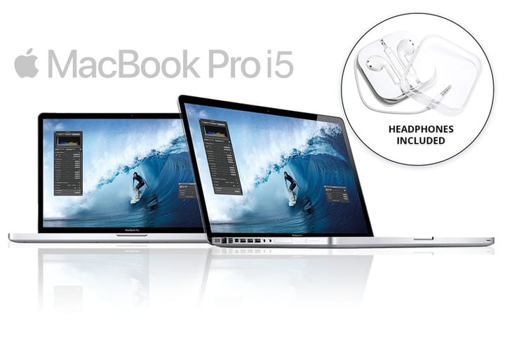 Macbook Pro i5 13-inch with Headphones- Optional i7 Upgrade!