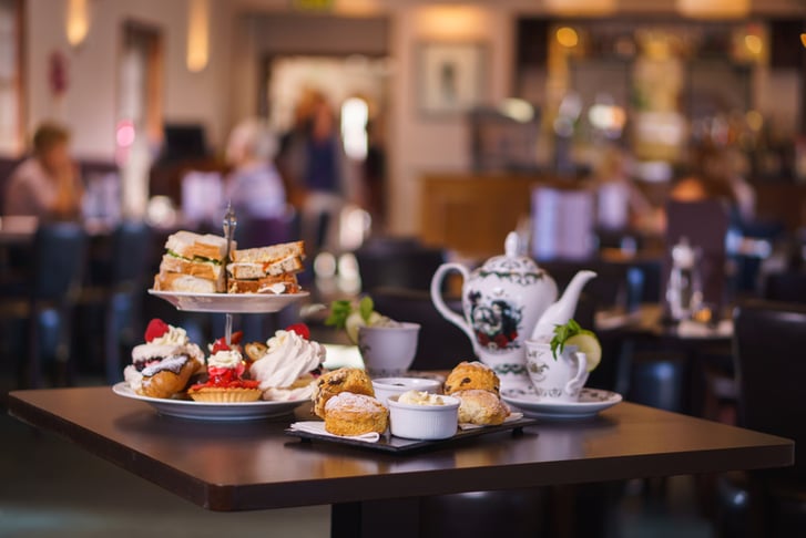 Afternoon Tea & The Wellness Cabin Experience for 2 at Charlecote Pheasant Hotel