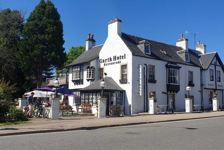 The Garth Hotel, Morayshire, Outside