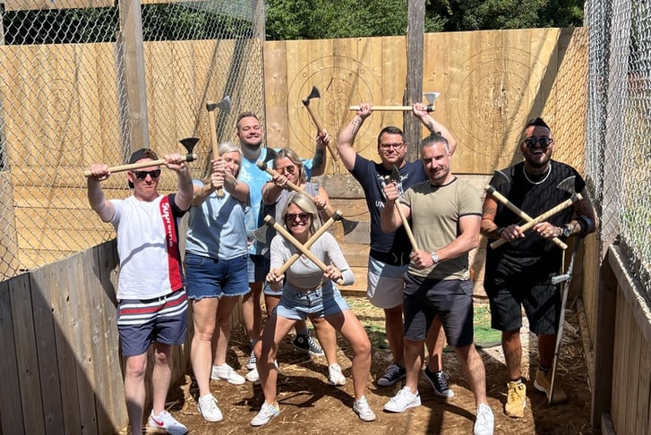 1-Hour Axe Throwing Experience - Kent or Sussex