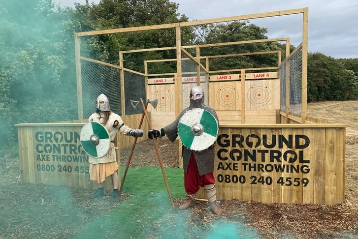 1-Hour Axe Throwing Experience - Kent or Sussex