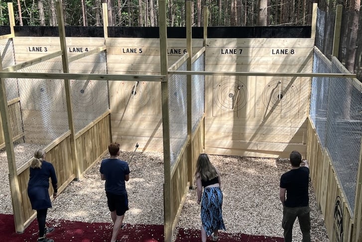 1-Hour Axe Throwing Experience - Kent or Sussex