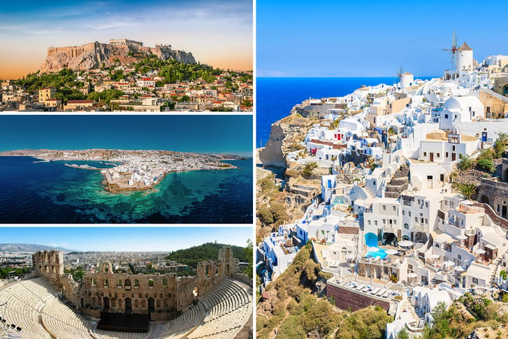 mykonos and athens