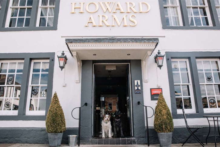 4 DBB - The Howard Arms - 3-Course Dinner & Dog Stay