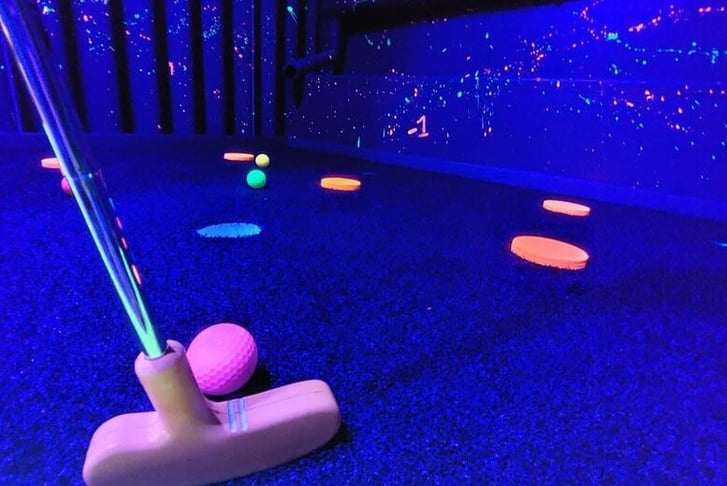 Mini Golf & Cocktail for 2 - Bonkers Illumination Golf, Derby_2