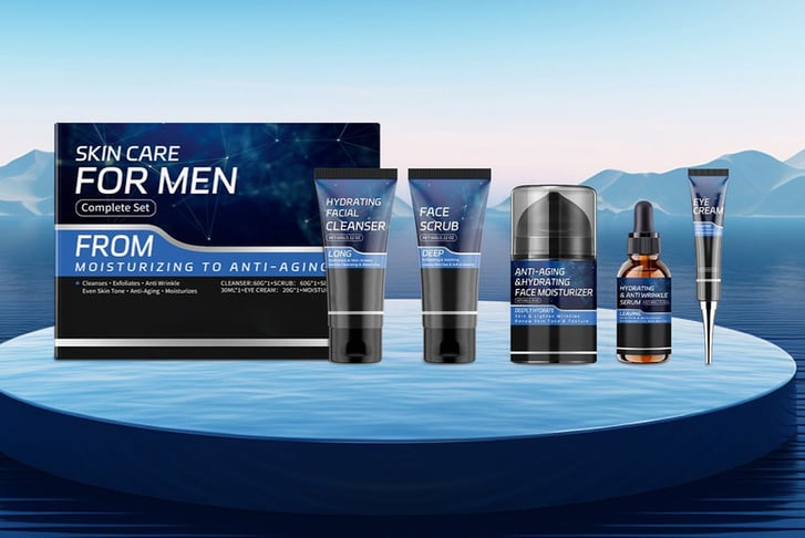 Men's-5PCS-Anti-Ageing-Skincare-Set-1