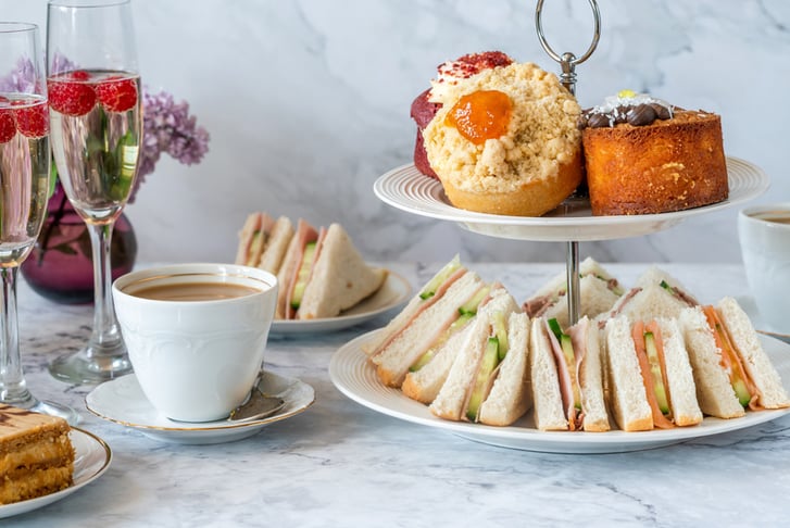 Greggs Themed Afternoon Tea for 2