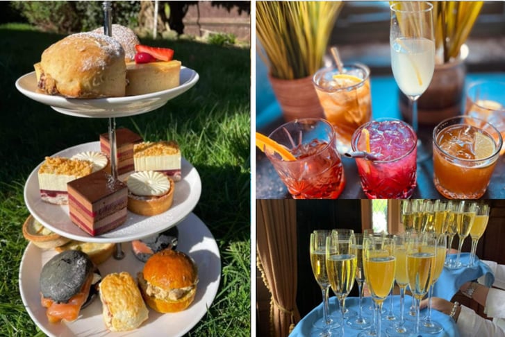 Afternoon Tea for 1, 2 or 4 with Cocktail/Prosecco Upgrade - Cotsworld