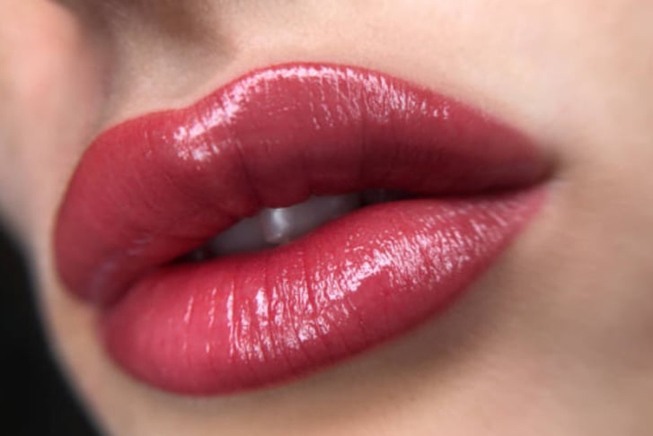 lip blush stock image 1