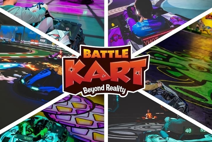 2 X 15 Min Games at Battle Kart Sittingbourne - Up to 4 People