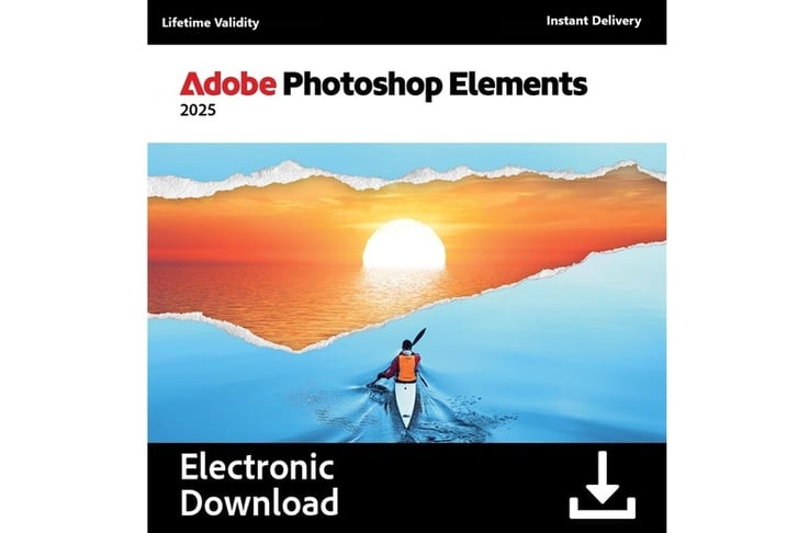 Windows Adobe Photoshop Elements 2025 - Lifetime Licence