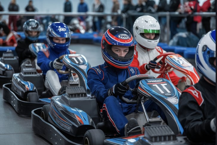15 Minute Indoor Karting Session - Kart Kingdom South Wales
