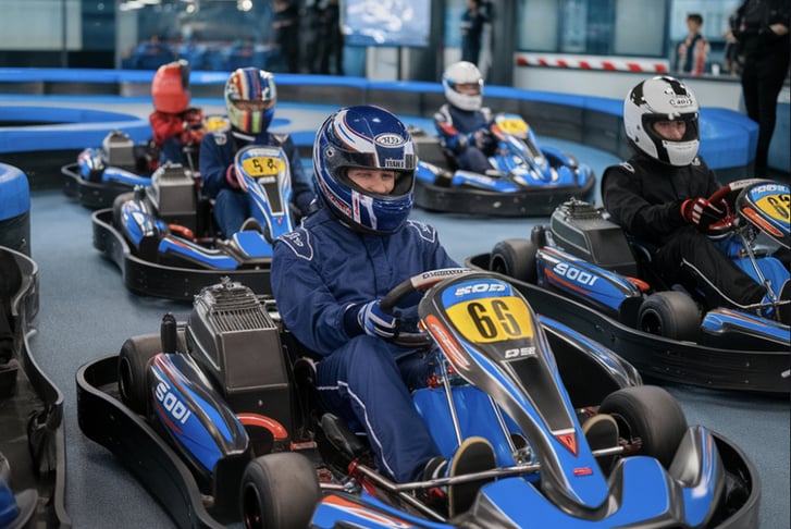 15 Minute Indoor Karting Session - Kart Kingdom South Wales