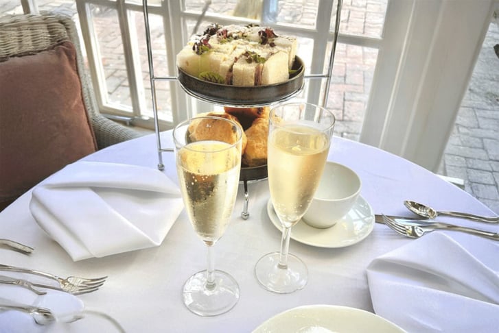 AA Rosette Afternoon Tea for 2 - With Sparkling Upgrade - Bournemouth