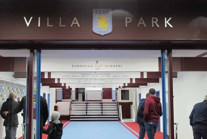 Aston Villa Stadium Tour - Weekdays -  Birmingham