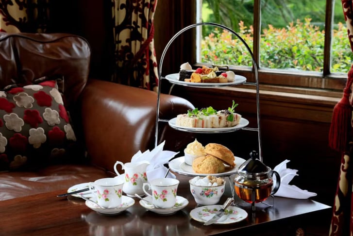 Afternoon Tea for 2 w/ Sparkling Upgrade - 4* Macdonald Pittodrie House, Aberdeen