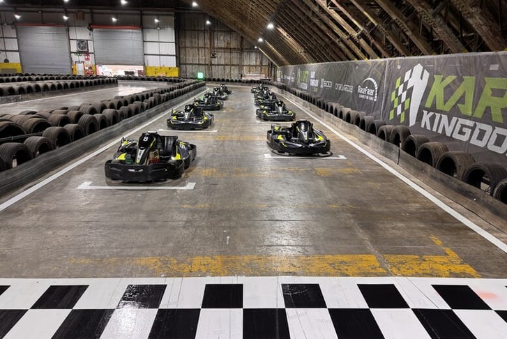 Indoor Go Karting Experience for Two - Kart Kingdom - South Wales