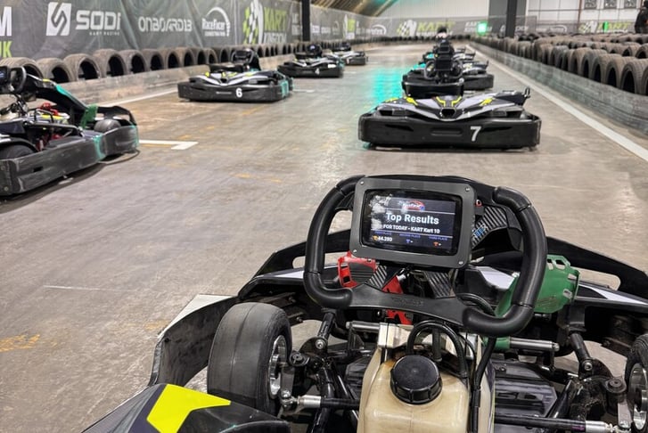 Indoor Go Karting Experience for Two - Kart Kingdom - South Wales