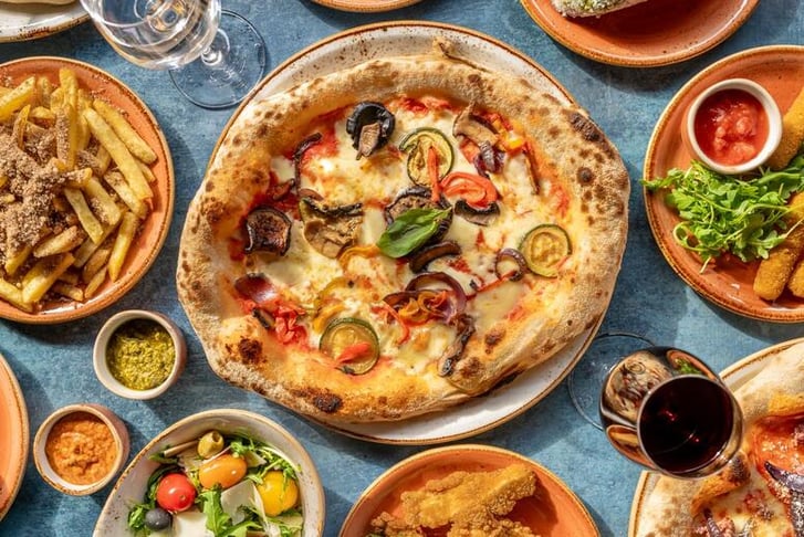 Pizza Dining with 2-Course Upgrade for 2-4