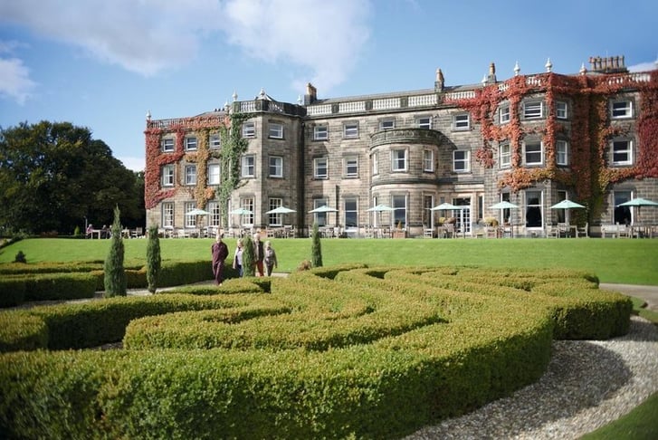 Luxury Pimms Afternoon Tea & Grounds Entry for 2 at Nidd Hall, Warner Hotels
