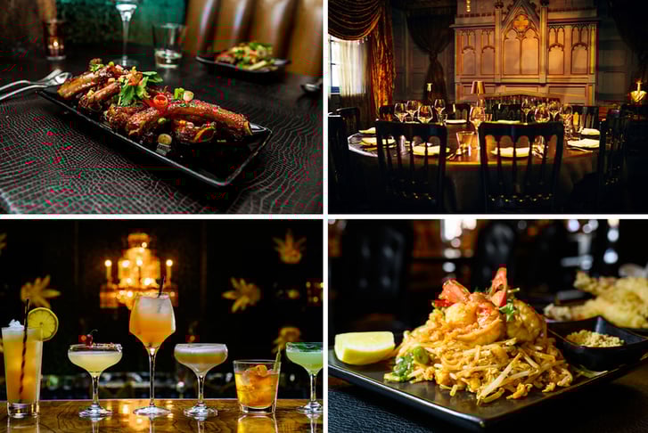 12-Plate Sharing Menu and Premium Champagne at The 5* Crazy Bear - Two Locations