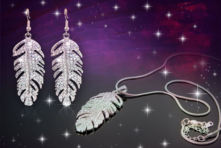 Marcus-Emporium-leaf-necklace-and-earrings-set
