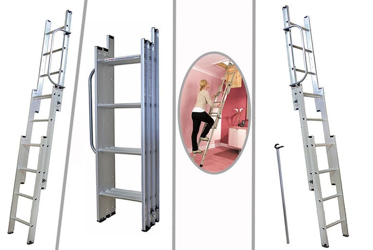 Wowcher-warehouse--Extendable-Multi-Purpose-Ladder