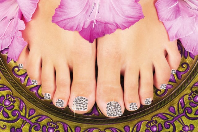 £29 instead of £120 for a Swarovski Elements crystal pedicure at Face Factory, London Bridge - sparkle & save 76%