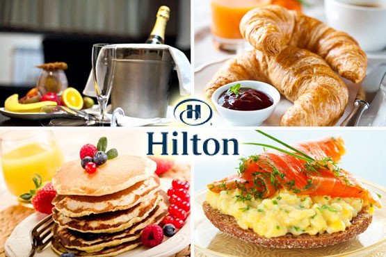 Hilton breakfast logo